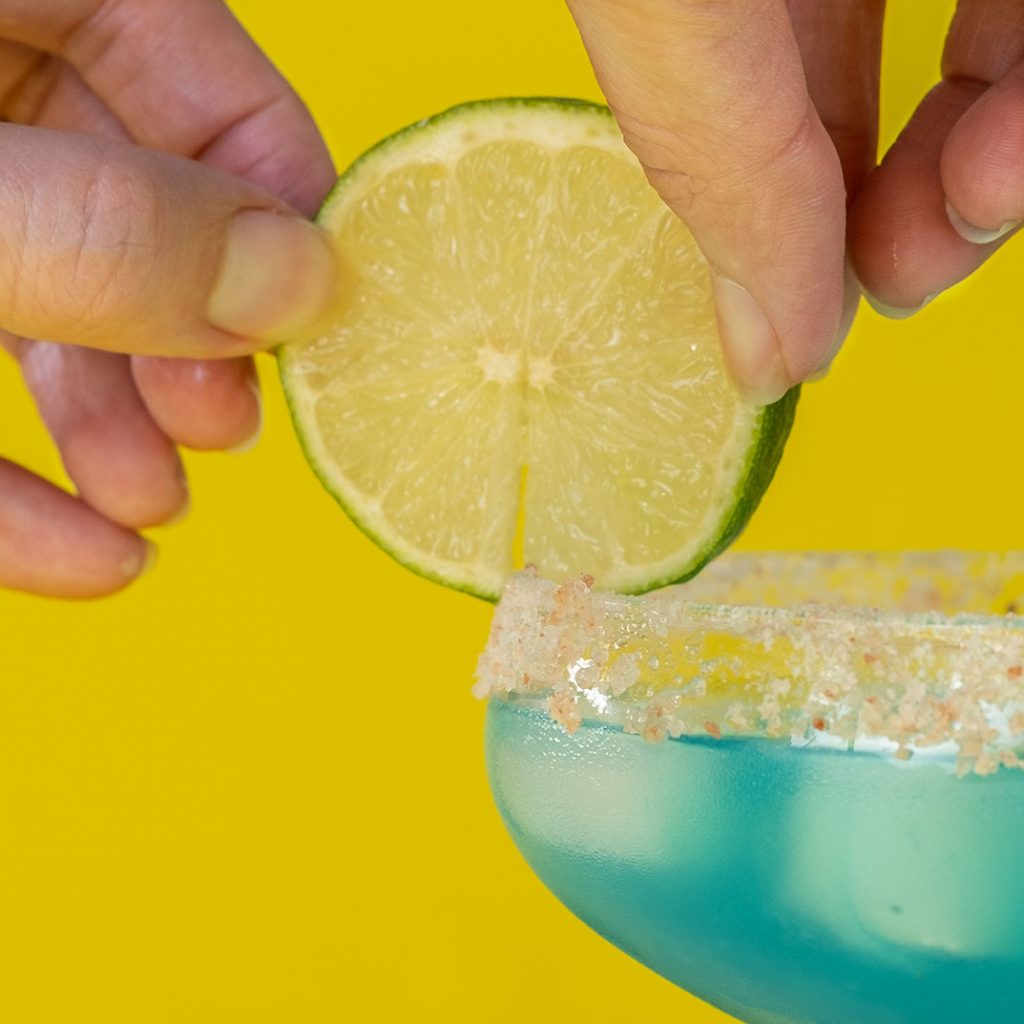 Blue Margarita as a Fresh Spring Drink Blue Margarita as a Fresh Spring Drink