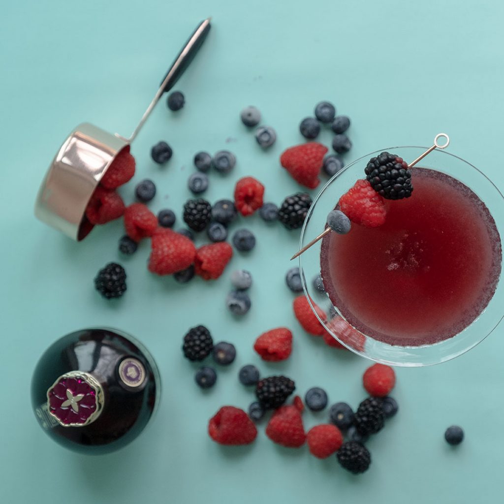 Berries, Chambord Martini and More Berries Berries, Chambord Martini and More Berries
